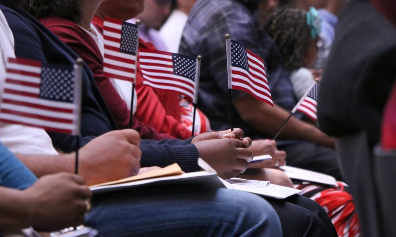 New York City has approximately 3 million U.S. citizens who were born in another country. (Constanza Gallardo/WNYC)