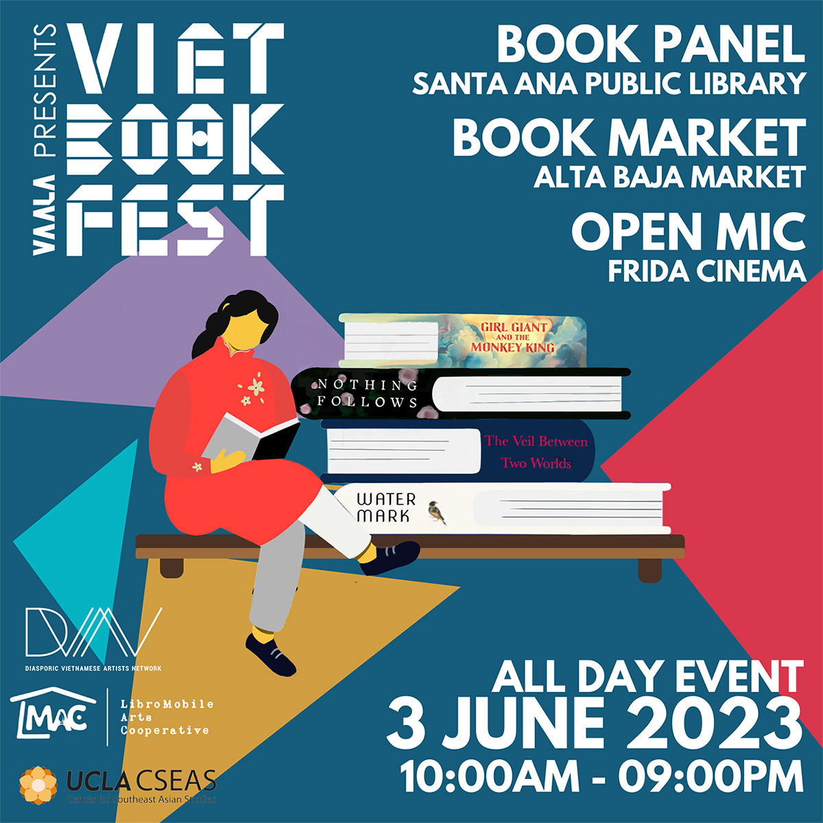 Viet Book Fest Instagram graphic