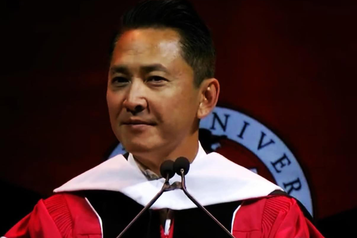 Viet Thanh Nguyen at Seattle University 2023 Graduate Ceremony as a Speaker